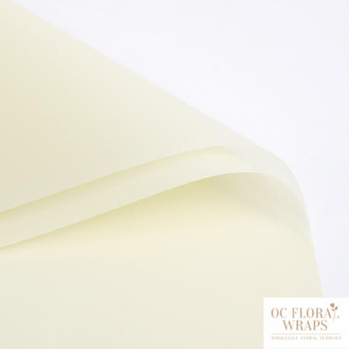 Translucent Single Color Flower Wrapping Paper, 20Sheets/Bag