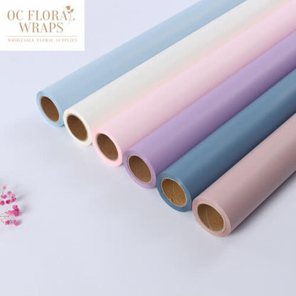 Translucent Waterproof Flower Wrapping Paper, 1 Roll 66ft