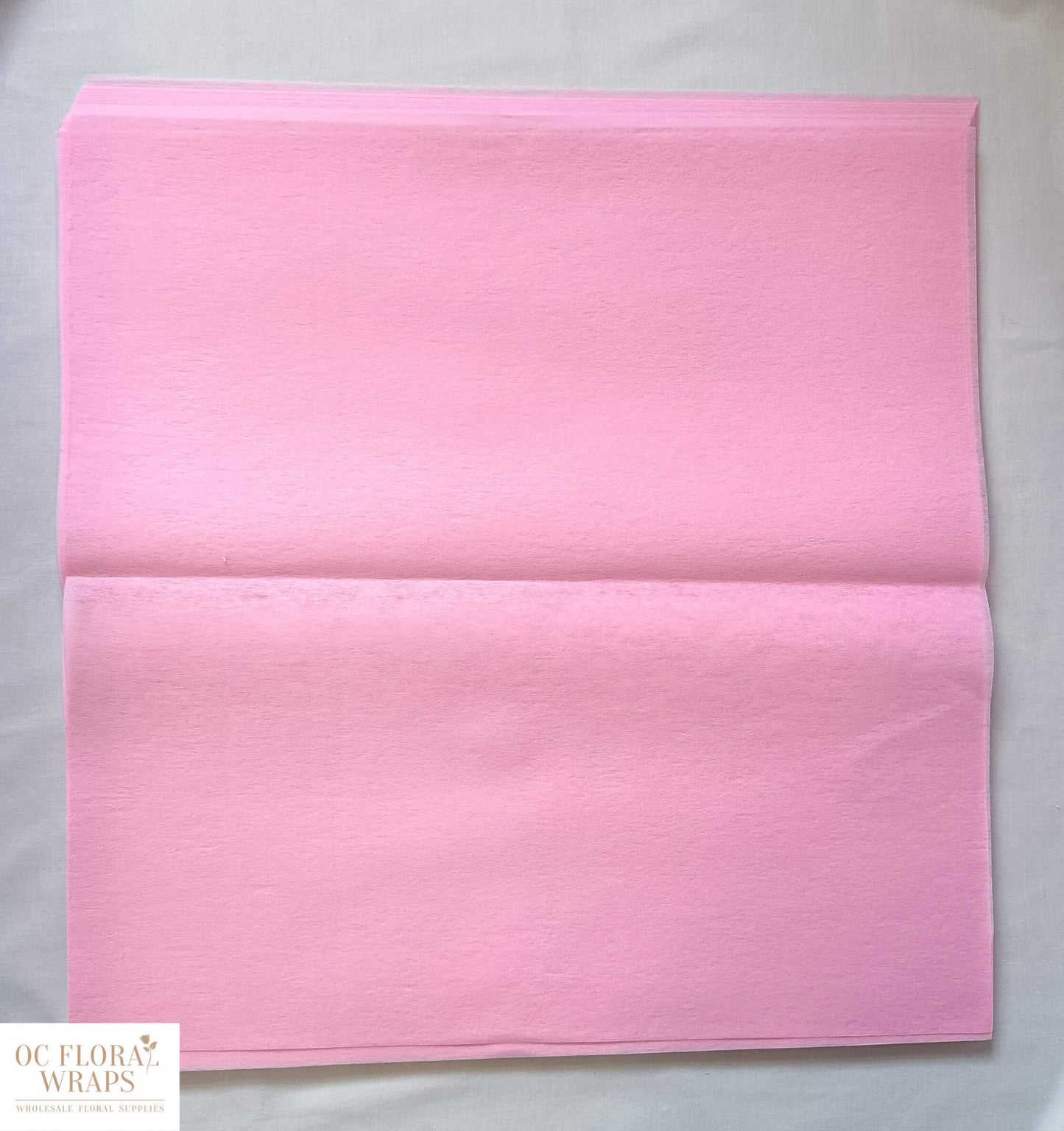 Non Woven Fabric Tissue Flower Wrapping Paper, 50 Sheets